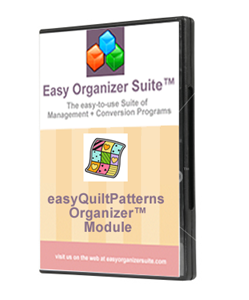 Picture of easyQuiltPatterns Organizer™ Module - Standard Edition